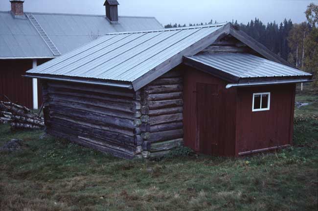 Vedbod/avträde