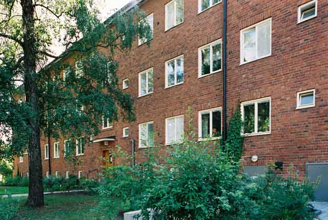 STOCKHOLM TUNNLANDET 10 Husnr 6 från öster