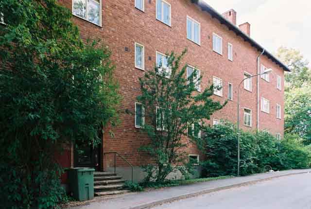 STOCKHOLM STENKASTET 4 Husnr 1 från nordost