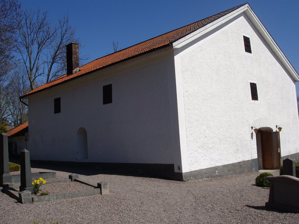 Gryts kyrka, S:t Olofs kapell från nordväst.