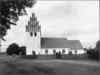Södra Sandby kyrka mot söder före år 1962