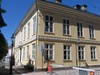Bertha Pettersons hus, torghuset sett från Kyrkogatan.