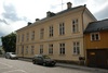 Bertha Petterssons hus, fasad mot Kyrkogatan.