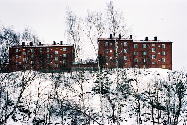 Akacian 1, hus nr 3 och 2, fr nordväst

