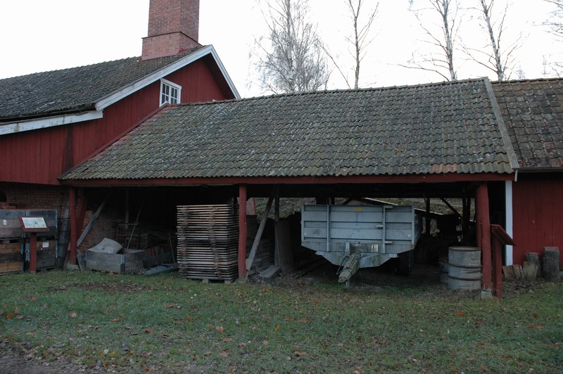 Horns tegelbruk, skärmtaksbyggnaden.