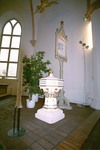 Dopfunten i Årstads kyrka.