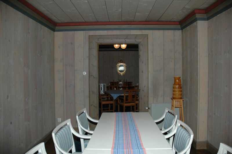 Gamla rådhuset i Lidköping, serveringslokal på  första våningen.