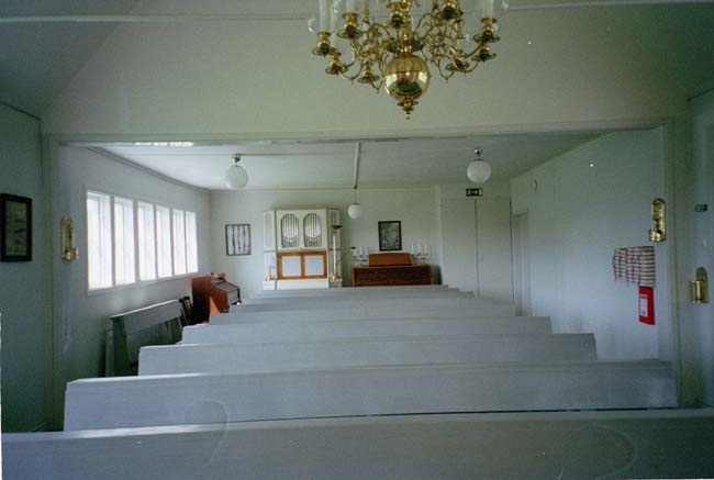 Kapellsalen, från koret.