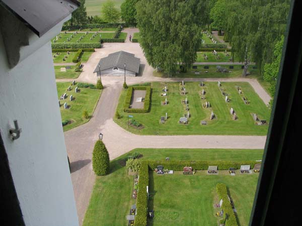 Kyrkogården mot norr