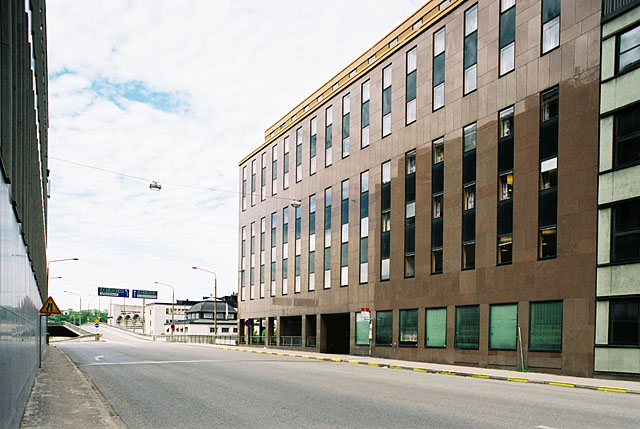 Uggleborg 14, hus 1, foto från sydost, Vattugatan