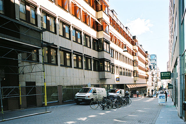 Hammaren 15, hus 1, foto från väster, Jakobsbergsgatan