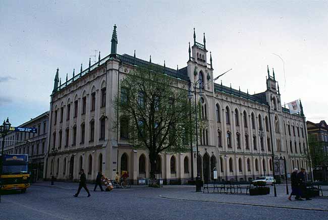 Rådhuset, fasad mot torget.