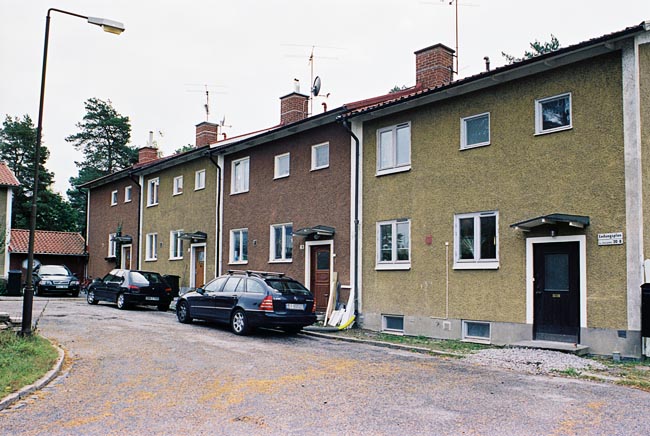 Silverpärlan 4-7, fr väster
