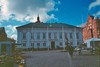 Gamla rådhuset i Ystad, frontfasad.