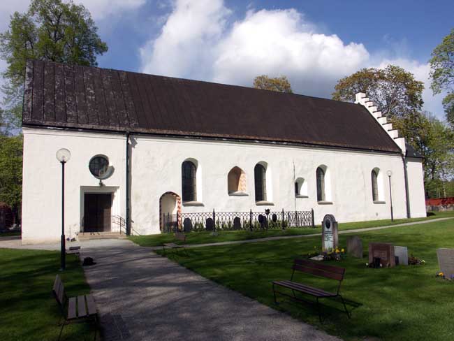 Lilla Malma kyrka, exteriör