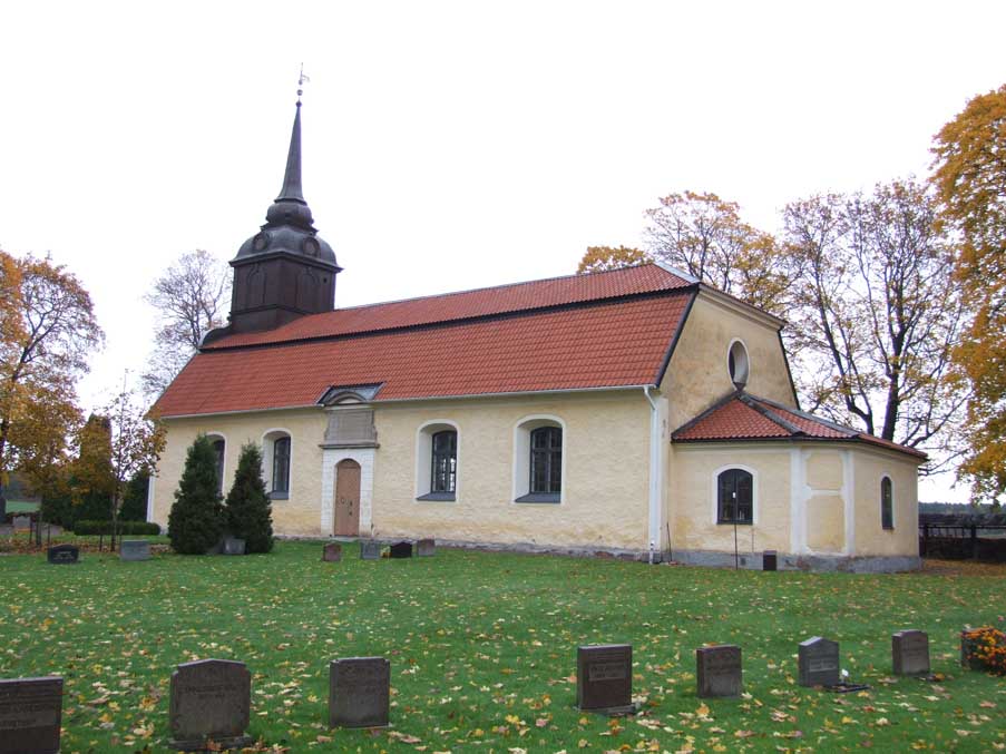 Lerbo kyrka, exteriör