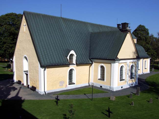 Stora Malms kyrka, exteriör