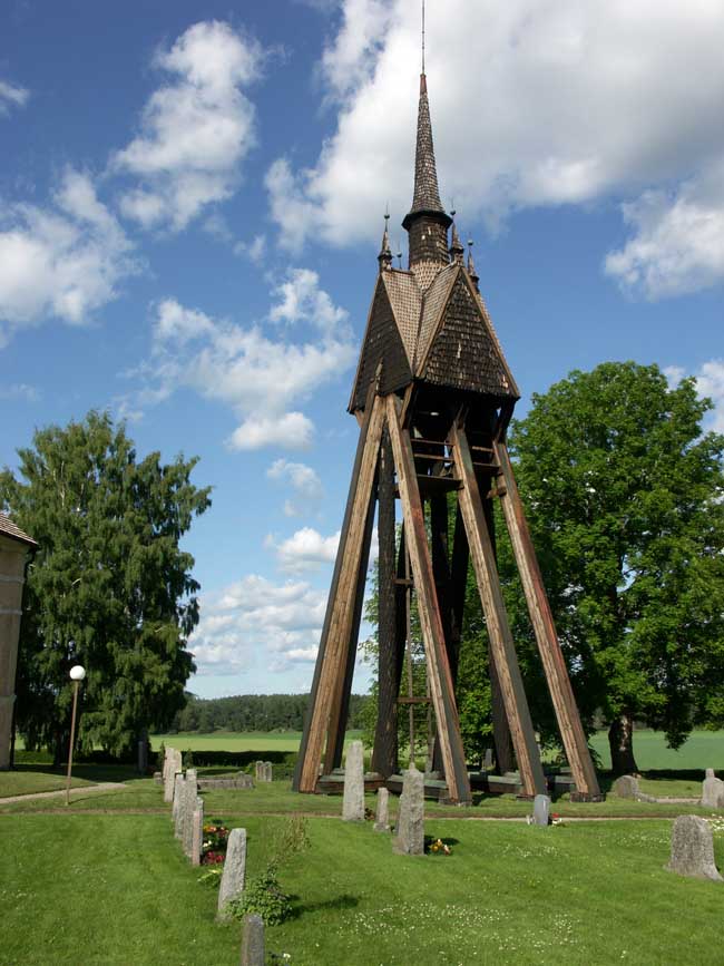 Sköldinge kyrka, klockstapel