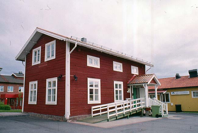 Tingshuset i Arjeplog, framsida.
