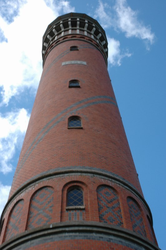 Utsiktstornet, fasaderna restaurerades 1993-94.