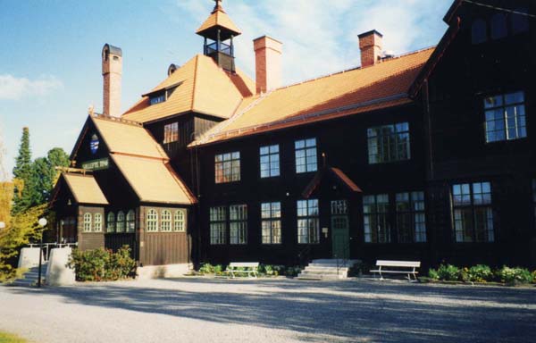 Tingshuset i Sollefteå. Frontfasad.