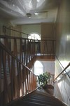 Piperska lasarettet, trappan till övervåningen är ritad av förre länsarkitekten Edgar Haasum