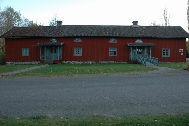 Mjölnarebostaden, ursprungligen bostad för stångjärnsbrukets smeder.