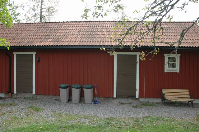 Svecklingebyn, "Kaffetorpet", fd garage och tvättstuga.