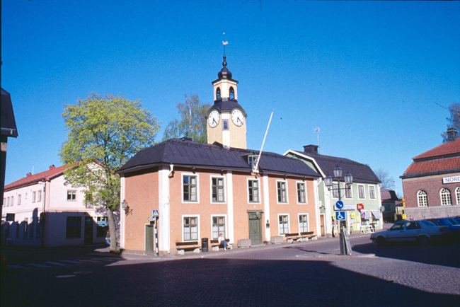 Rådhuset, frontfasad.