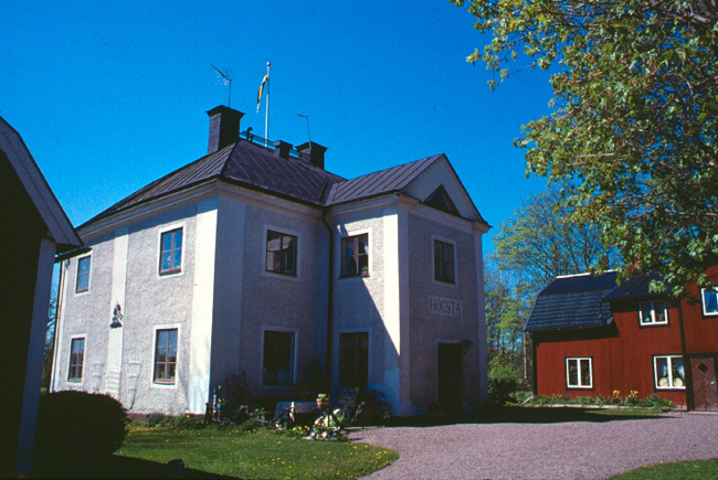 Tingshuset, frontfasad mot gårdsplan.