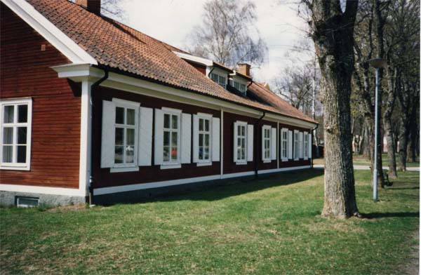 Tingshuset i Malmköping. Baksida.
