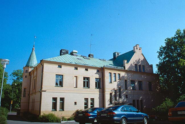 Tingshuset i Västerås. Gavelparti.