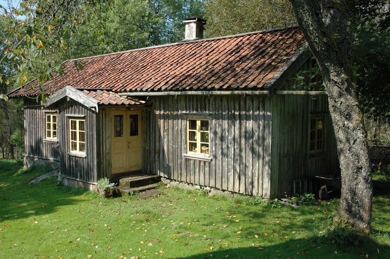 Vårgårda Ljungås, lillstugan från mitten av 1800-talet.