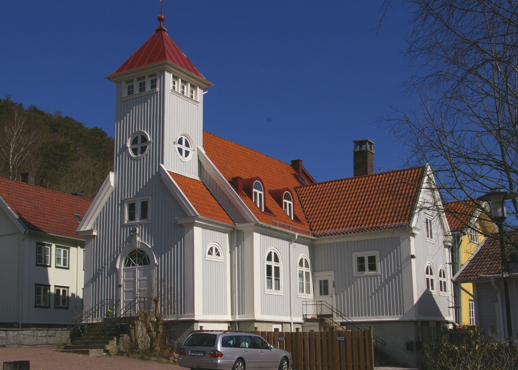 Kungälvs gamla missionskyrka sedd från väster 2009