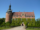 Vittskövle slott. Västra fasaden med portingång.