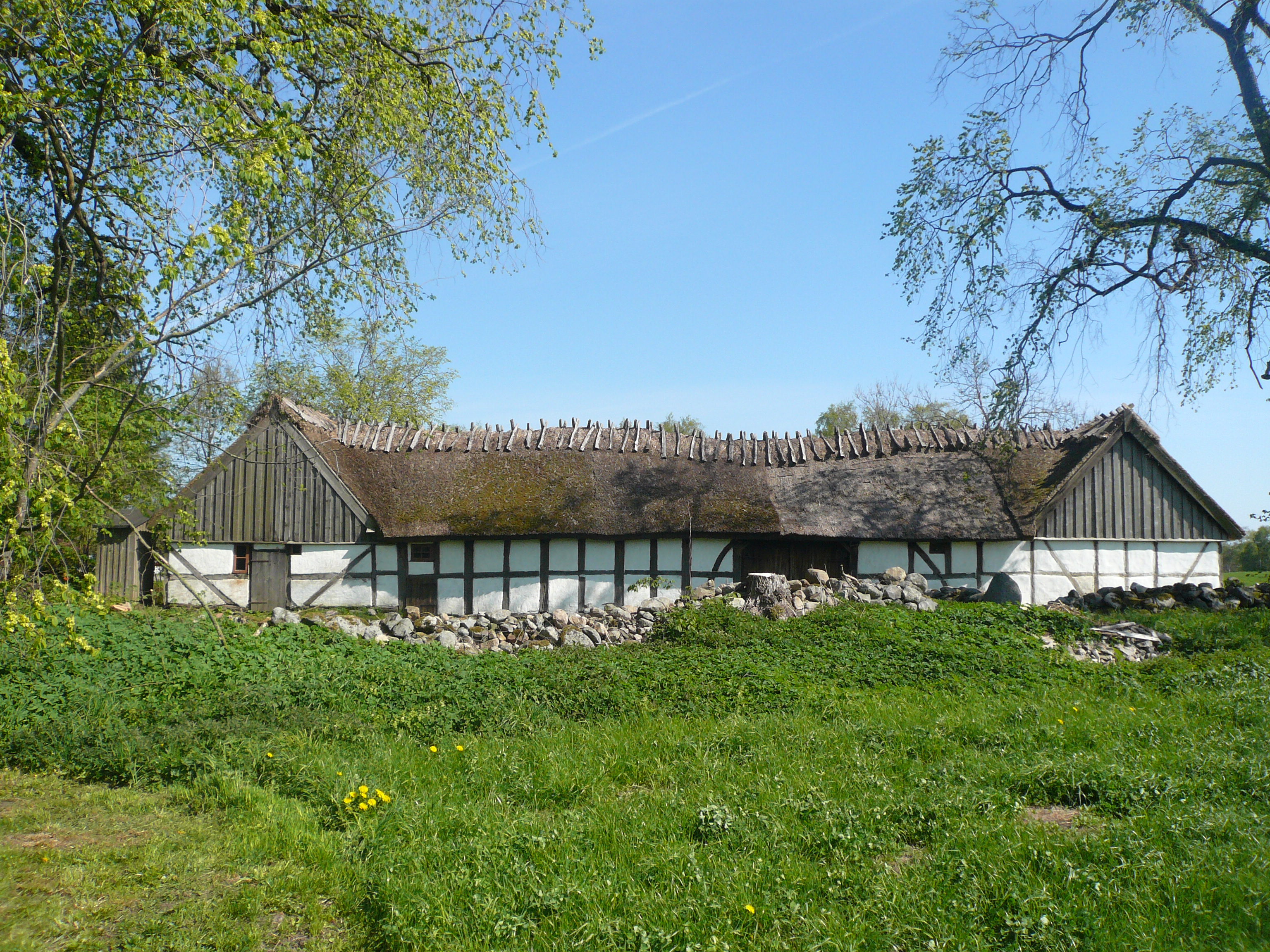 Bondrumsgården. Den södra längan.