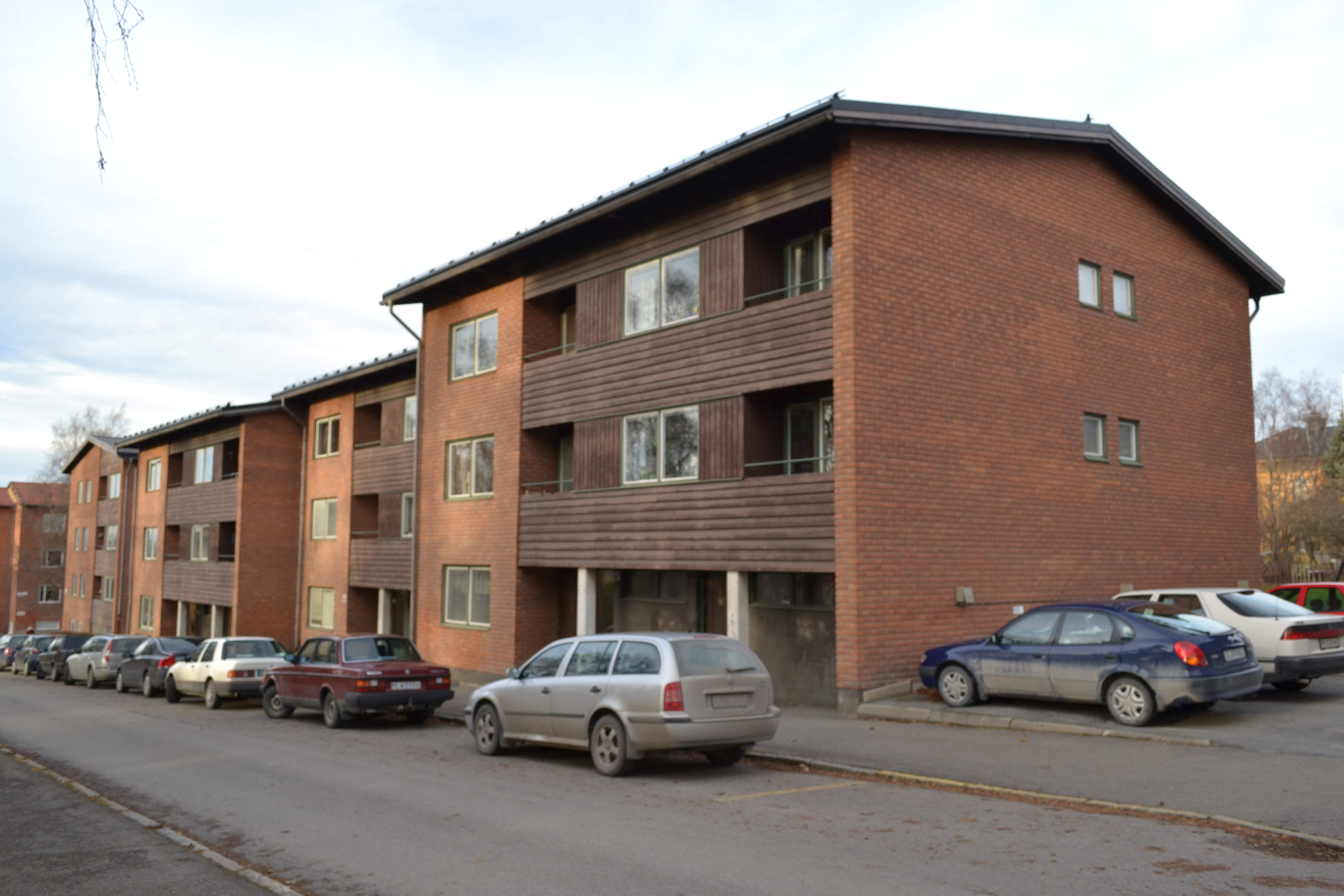 Flerbostadshus på Fåfängan 6, sett från Tullgatan.