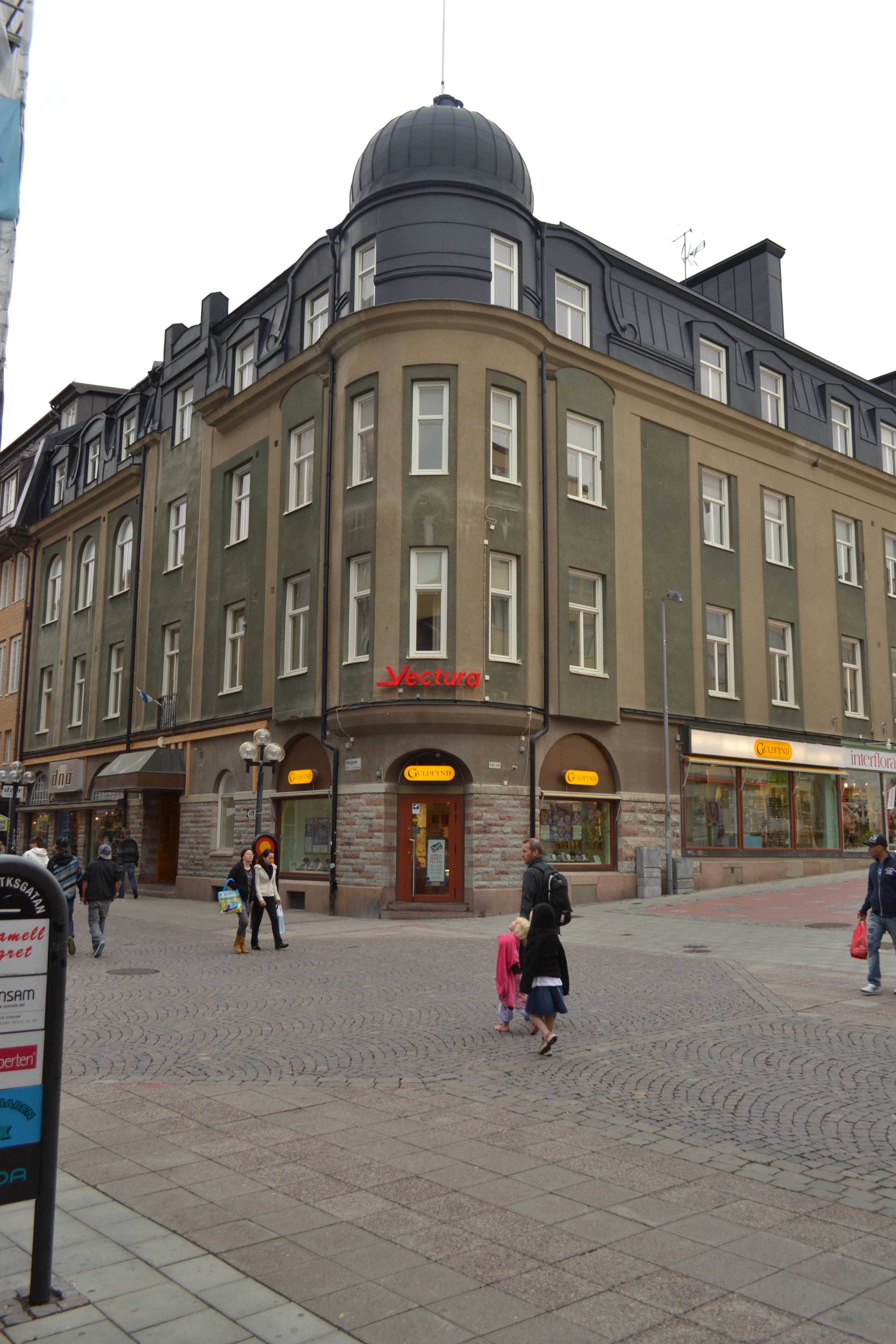 Häradhövdingen 5, sedd från Prästgatan.