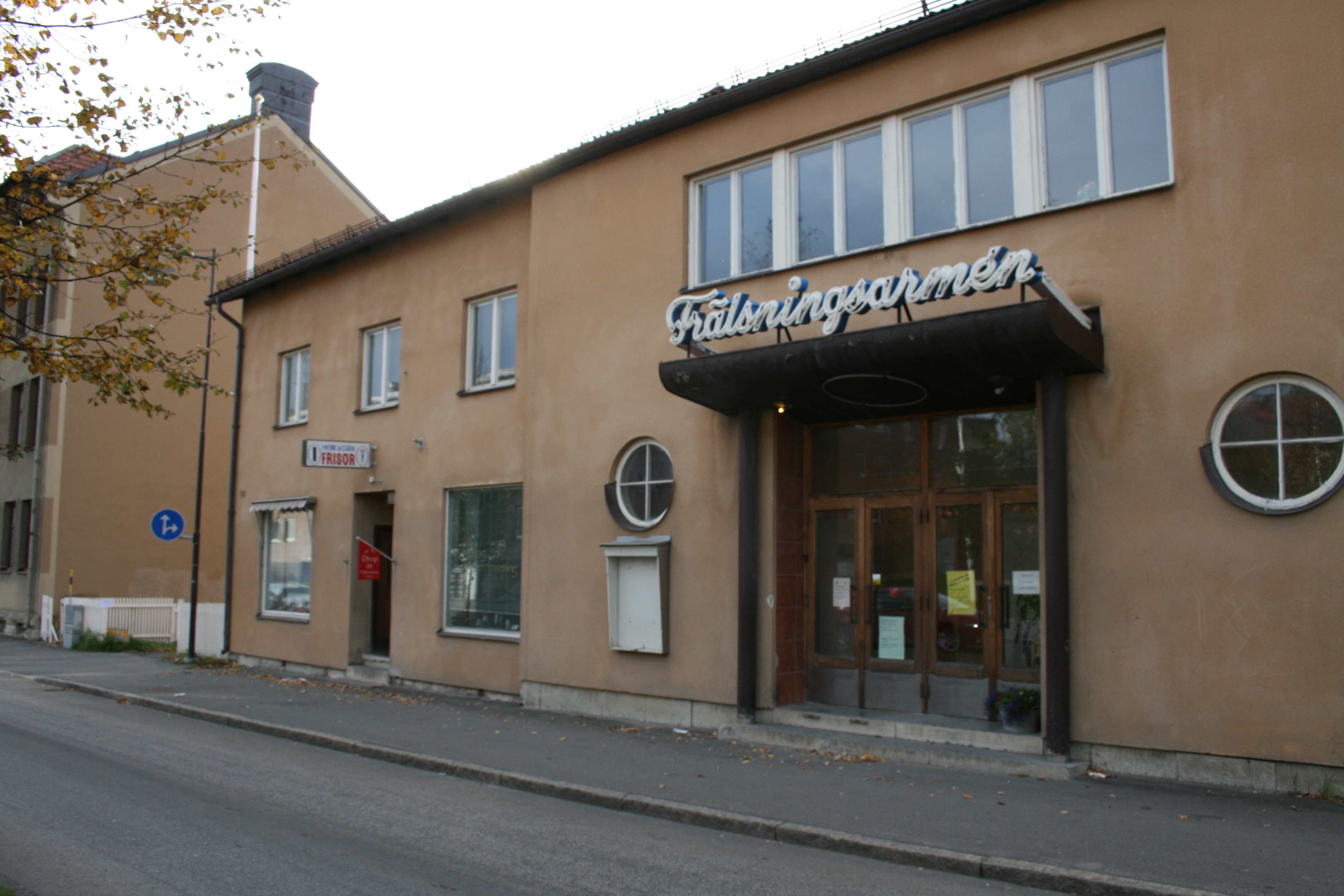Fasad längs Rådhusgatan