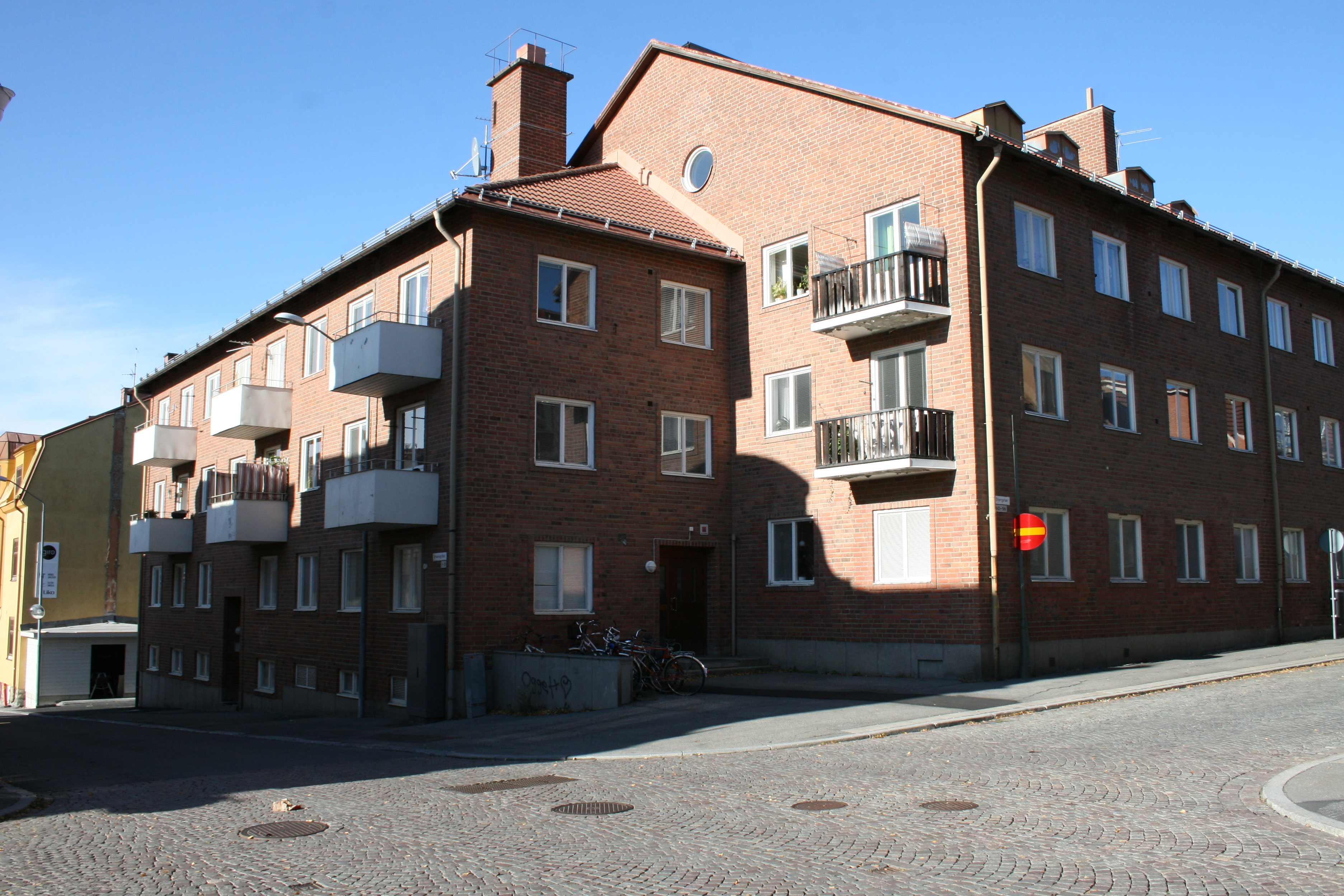 Härbärget 4, sett från Storgatan.