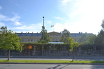 Trädgårdsfasad från Strandgatan.