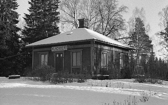 Klackbergs fd järnvägsstation