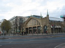 Centralstationens tidigare banhall med utbyggnad.