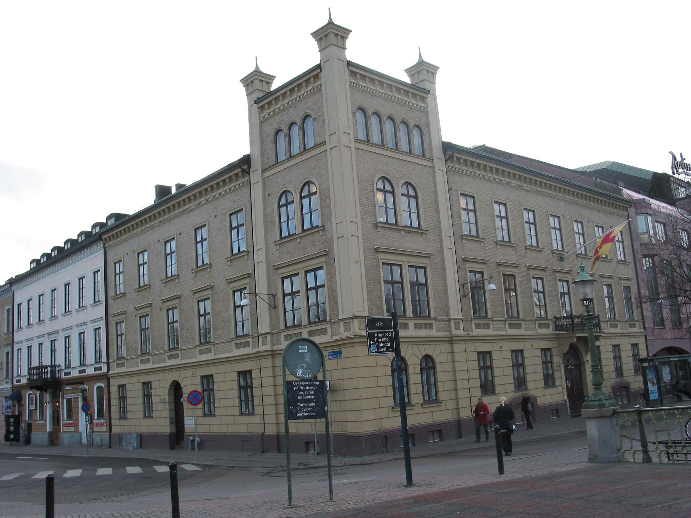 Hörnet Södra Hamngatan/Stora Nygatan.