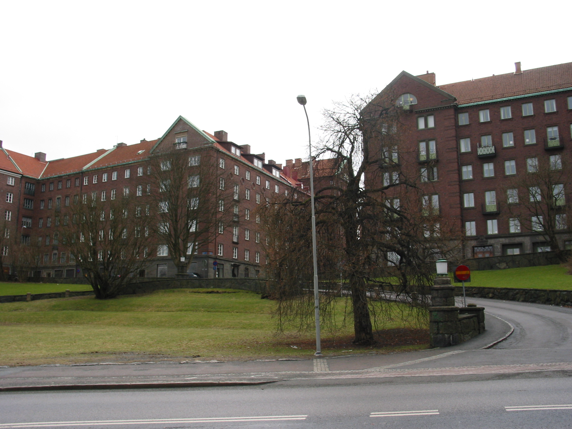 KVARTERET 1 NÄKTERGALEN och 2 TALTRISTAN. De första kvarteren som bebyggdes i den nya stadsdelen i Johanneberg.