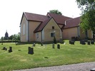Runtuna kyrka, exteriör från norr