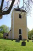 Tystberga kyrka, tornet sett från väster