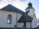 Sockenkyrkan i Hallsberg, exteriör taget från nordost