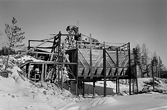 Cementgjuteri och grustag