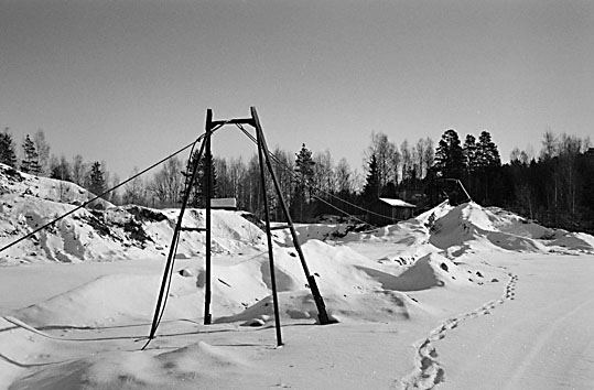 Cementgjuteri och grustag